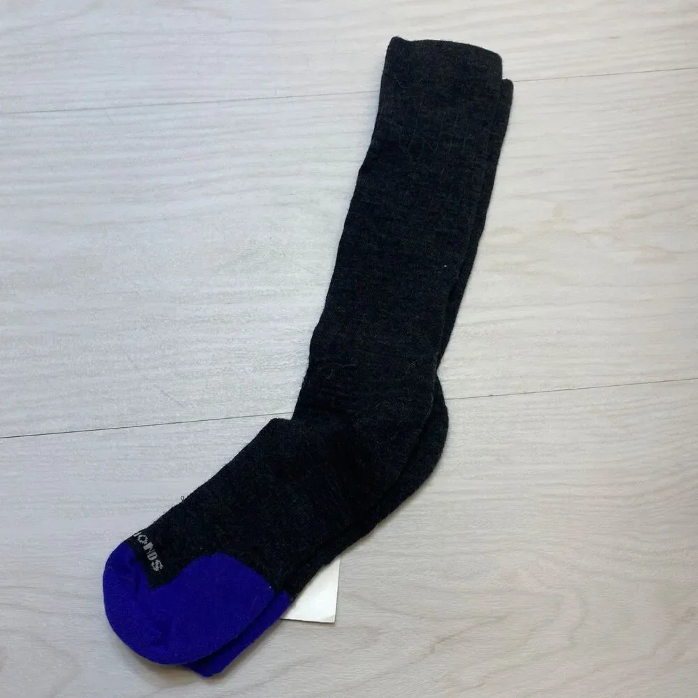 Wigwam Allen Edmonds Socks Gray Blue Mens Merino Wool Blend‎ USA